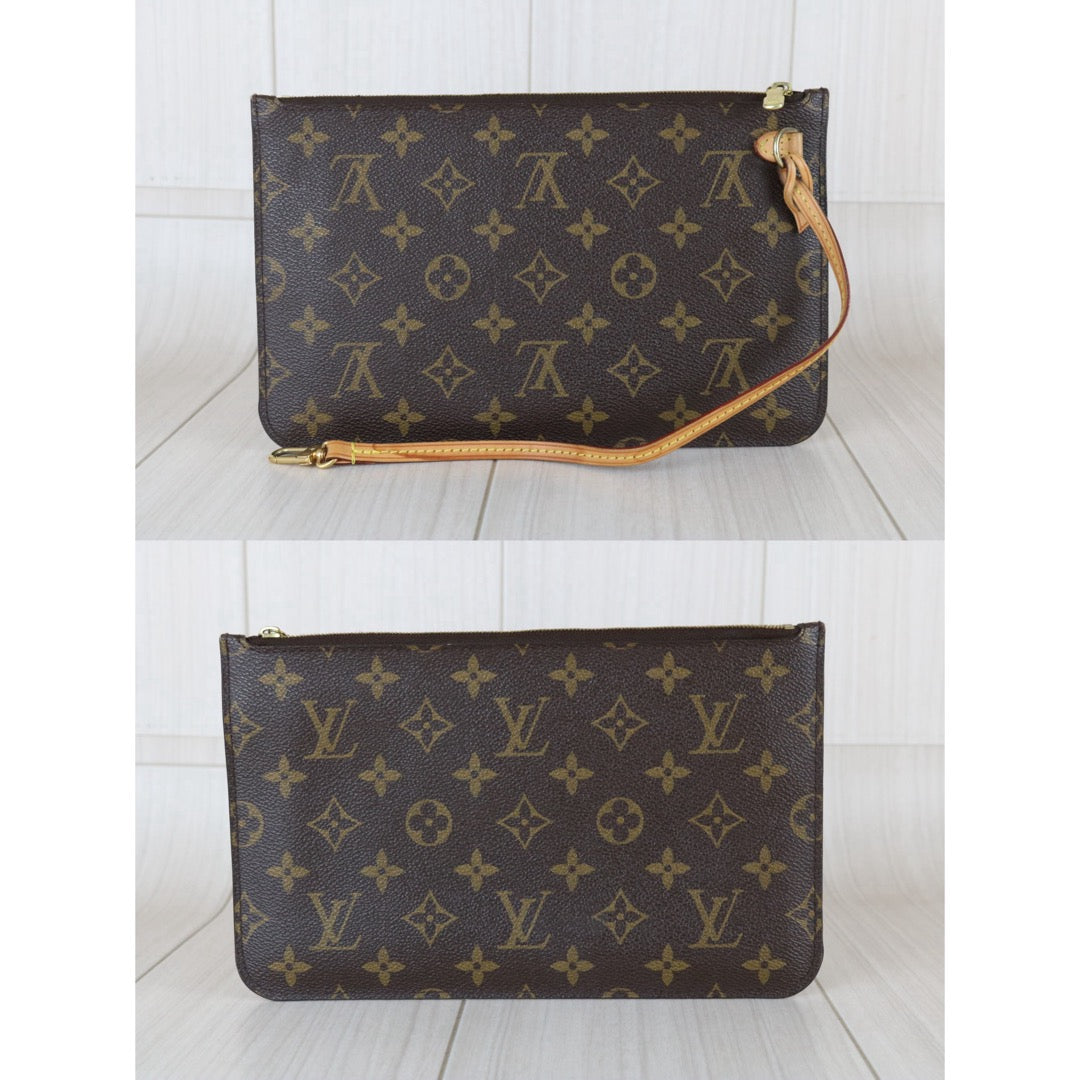 Include Entrupy Certificate of Authenticity｜Good ( Rank AB)｜ Louis Vuitton Monogram Neverful MM ShoulderBag With Pouch  ｜S26030807