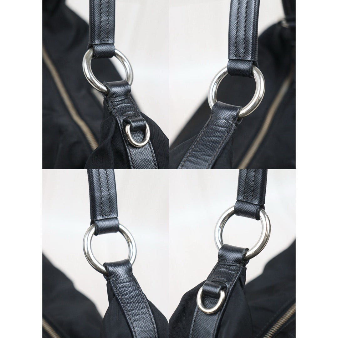 Very Good ( Rank A) ｜ PRADA HOBO GM Black HandBag ｜25112504