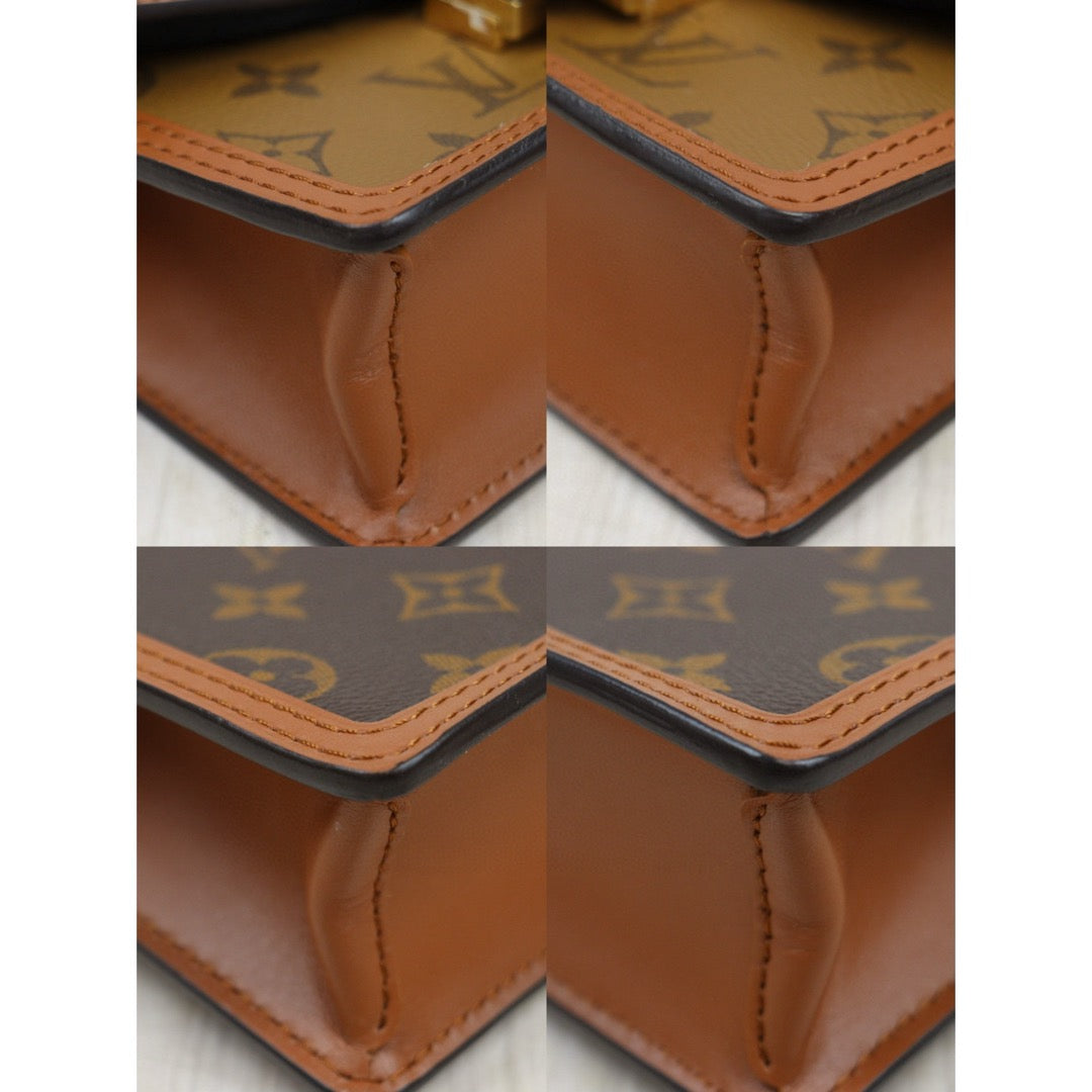 Very Good ( Rank A) ｜LV Monogram Reverse Dauphine Mini WOC Chain Shoulder Bag ｜S25021018