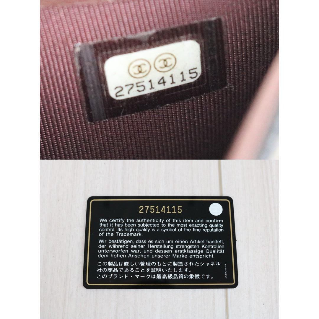 Very Good ( Rank A)｜Chanel Caviar Skin Black Wallet Made In 2019Year ｜X25070607