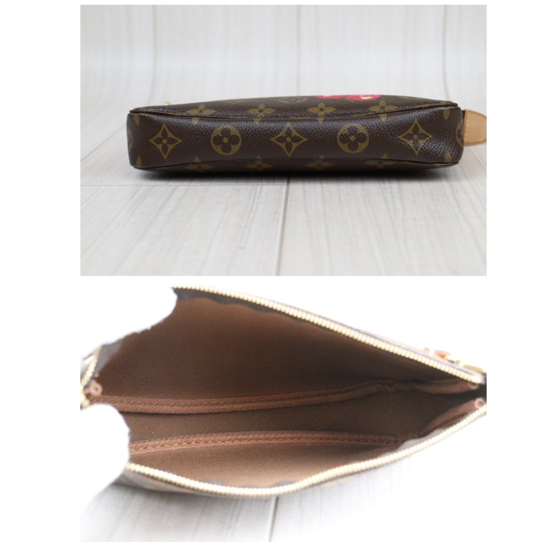Rank SA  ｜ LV Monogram Cherry Pochette Accessoires Takashi Murakami Model｜23121110