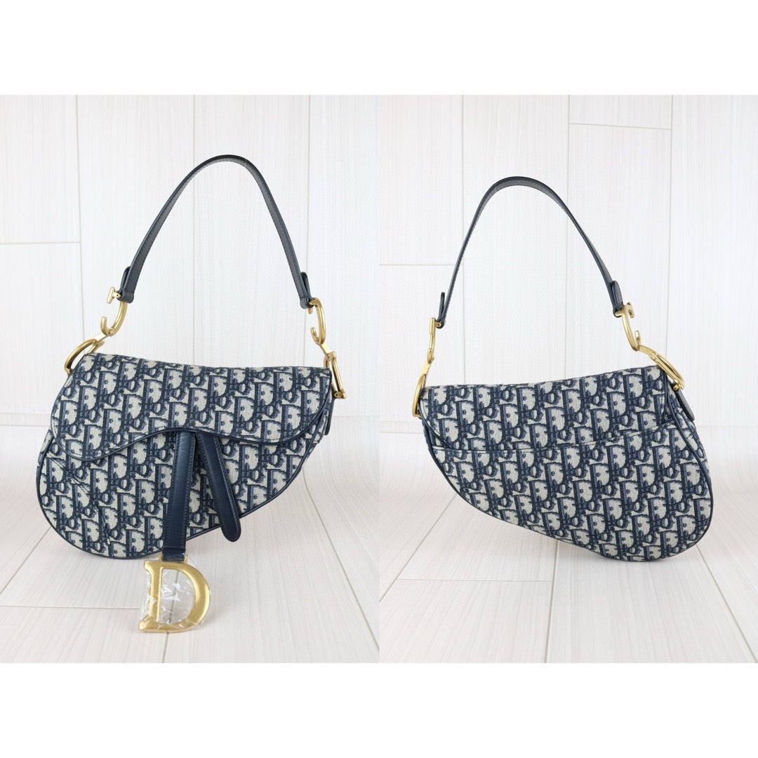 Very Good ( Rank A)｜Dior Trotter Saddle Shoulder Bag Medium｜J25042403
