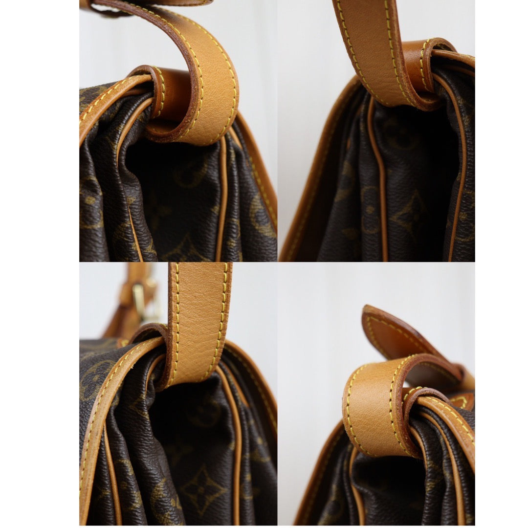 Rank AB ｜ LV Monogram Saumur 35 Shoulder Bag｜23121920