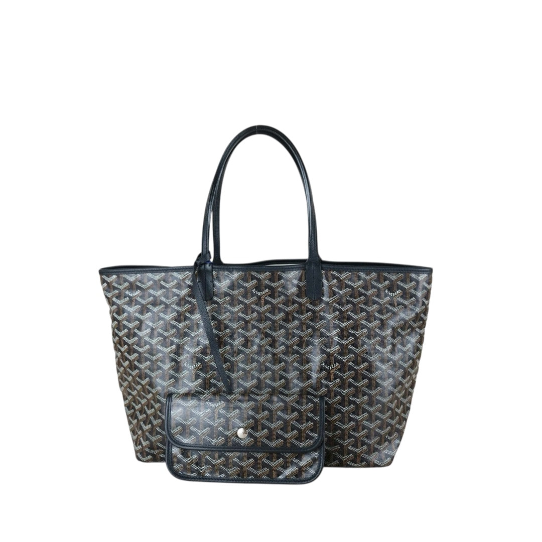 Very Good ( Rank A)｜ Goyard Saint-Louis MM Tote Bag Black｜S25112911