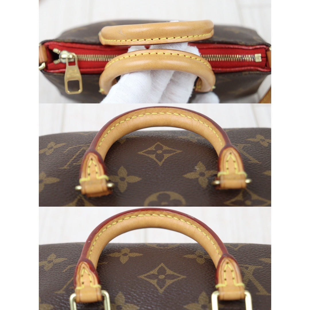 Rank AB ｜LV Monogram Pallas Nano Mini Handbag With Shoulder Bag｜S24052215