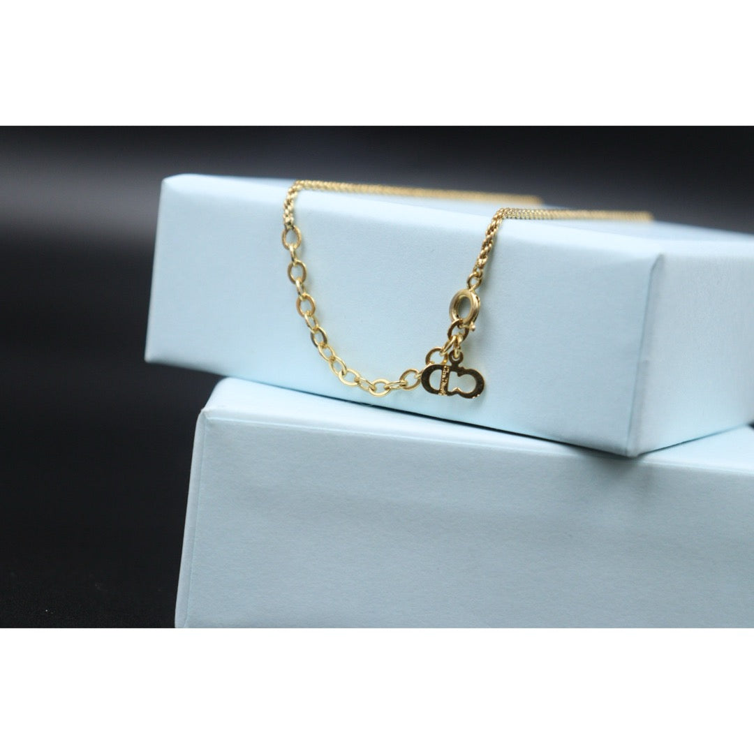 Very Good ( Rank A) ｜ Dior CD Necklace Earring Set ｜25072414