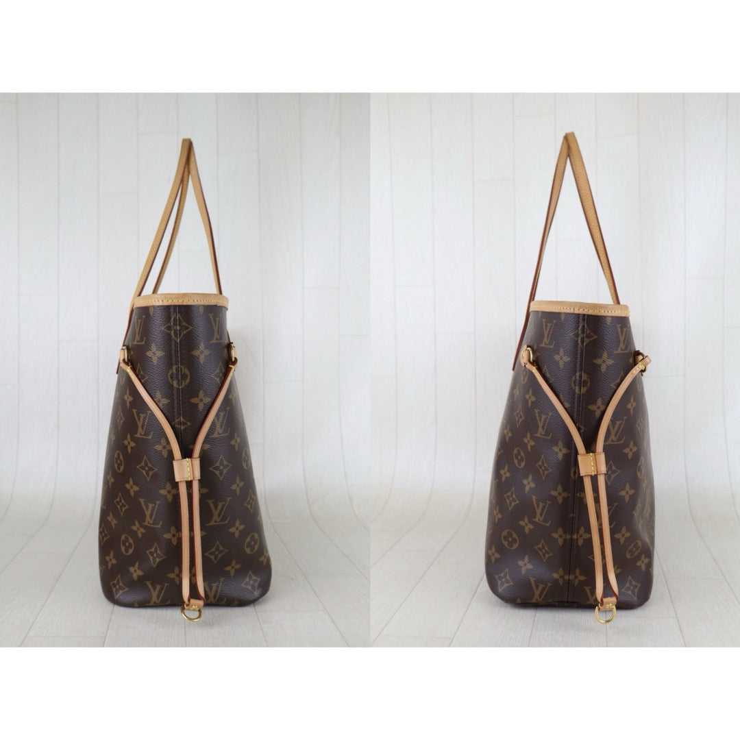 Include Entrupy Certificate of Authenticity｜Very Good ( Rank A)｜ Louis Vuitton Monogram Neverful MM ShoulderBag With Pouch  IC Chips Model｜S26060121