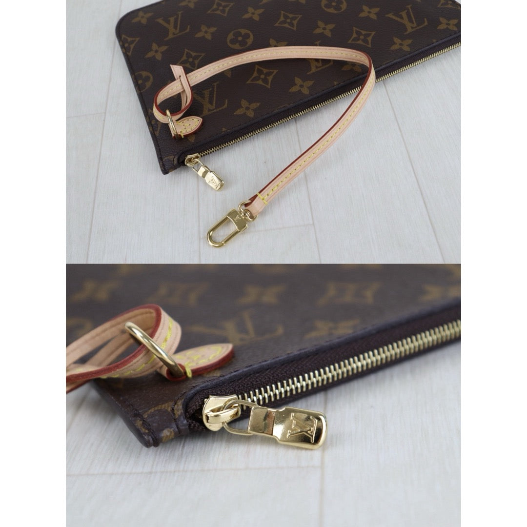Include Entrupy Certificate of Authenticity｜Very Good ( Rank A)｜ Louis Vuitton Monogram Neverful MM ShoulderBag With Pouch  IC Chips Model｜S26052514