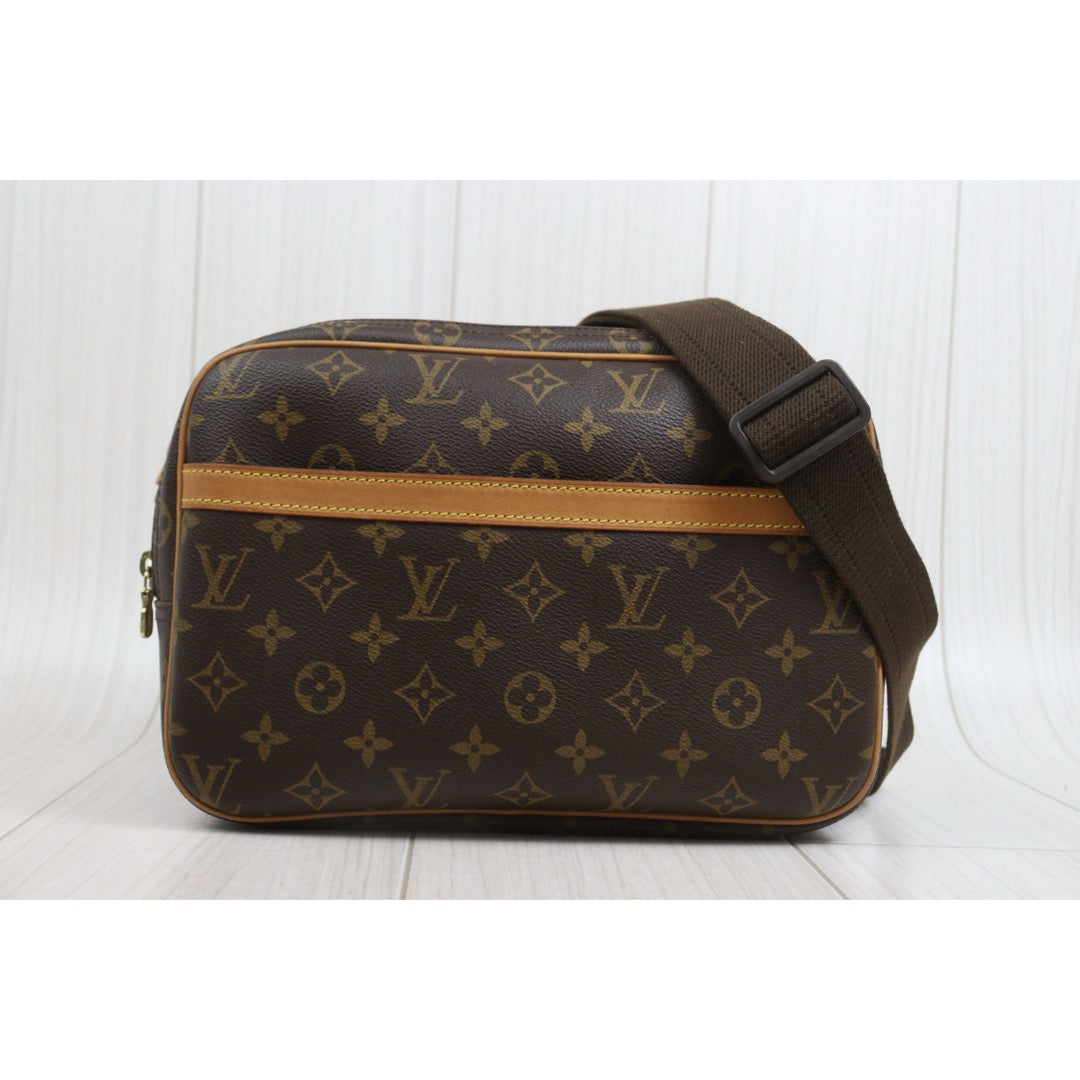 Include Entrupy Certificate of Authenticity｜Good ( Rank AB) ｜  Louis Vuitton Monogram Reporter PM Shoulder Bag｜26100503