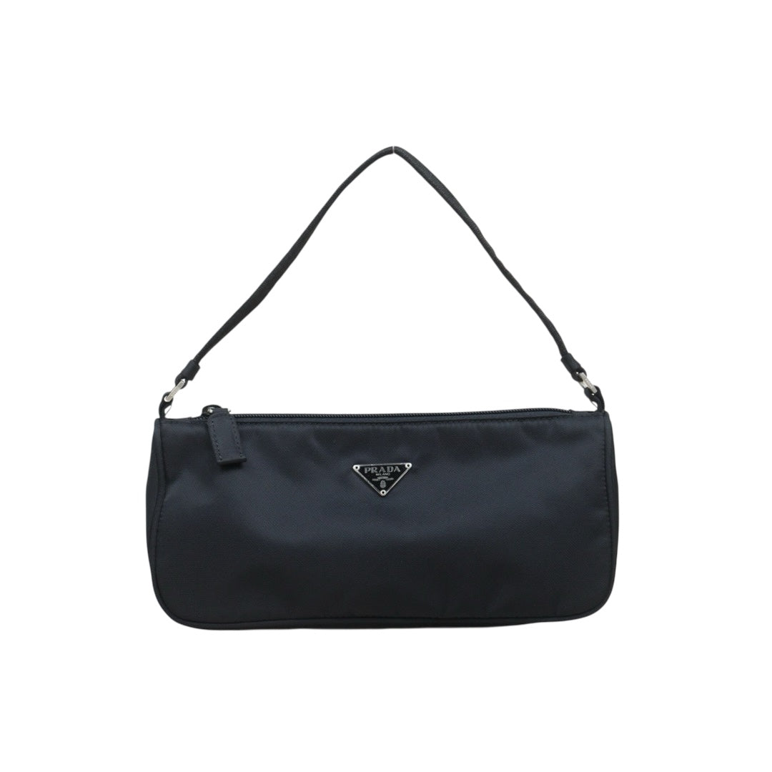 Very Good ( Rank A)｜ PRADA Nylon Black Shoulder Bag ｜25112503