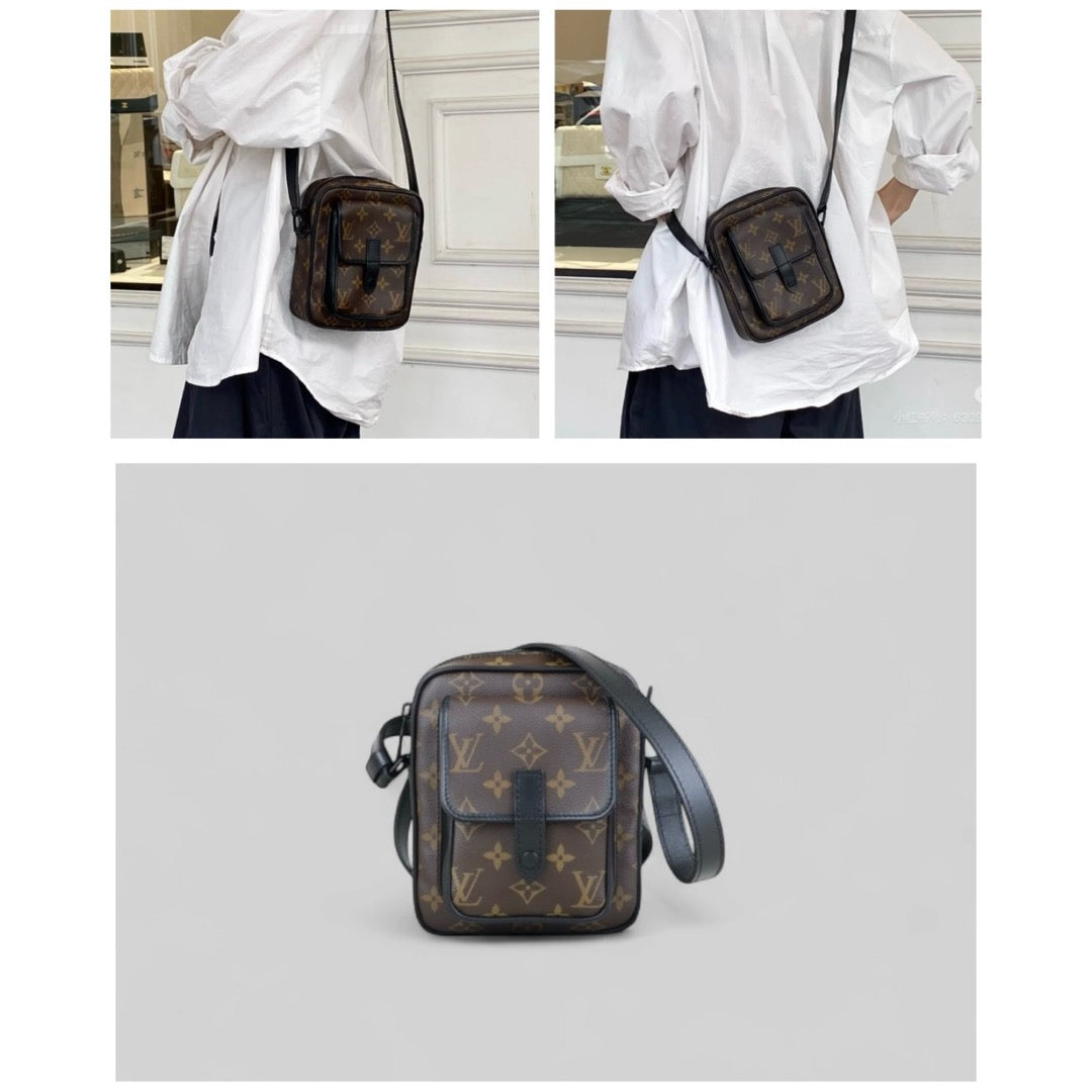 Very Good ( Rank A)｜  LV Monogram  Christopher  Amazone  Shoulder Bag IC Chips Model ｜W25062902