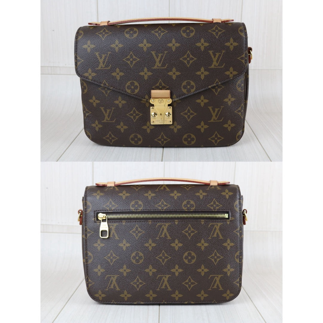Include Entrupy Certificate of Authenticity｜Good ( Rank AB)｜Louis Vuitton Monogram Pichette Metis ShoulderBag IC Chips Model｜S26062901