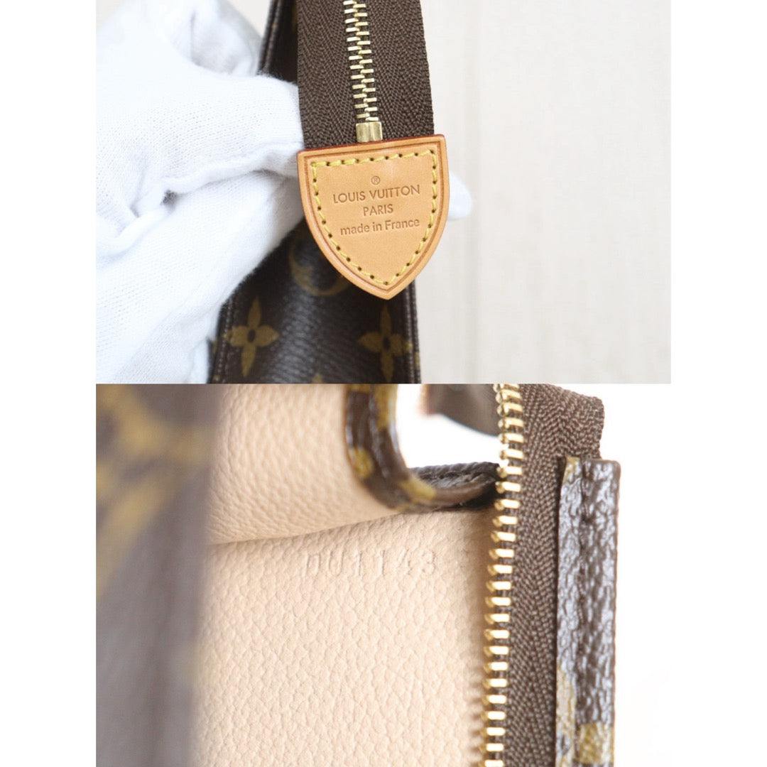 Include Entrupy Certificate of Authenticity｜Very Good ( Rank A) ｜Louis Vuitton Monogram Pochette Toilette 19｜26102305