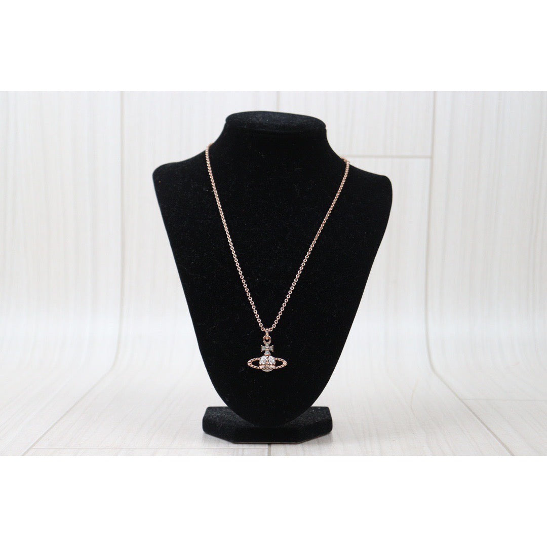 Rank A ｜Vivienne Westwood Diamond Necklace  ｜Q24053023