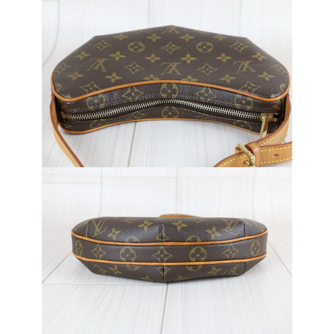 Good ( Rank AB)｜LV Monogram Pochette Croissant PM Shoulder Bag｜S25073006