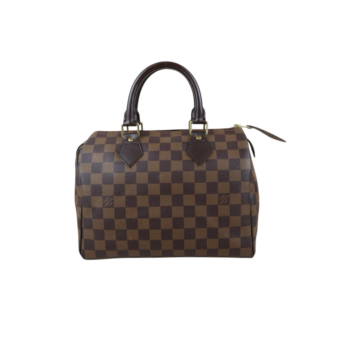 Include Entrupy Certificate of Authenticity｜Good ( Rank AB)｜ Louis Vuitton Damier Speedy 25 Hand Bag ｜X26092108