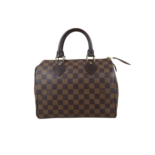 Include Entrupy Certificate of Authenticity｜Good ( Rank AB)｜ Louis Vuitton Damier Speedy 25 Hand Bag ｜X26092108