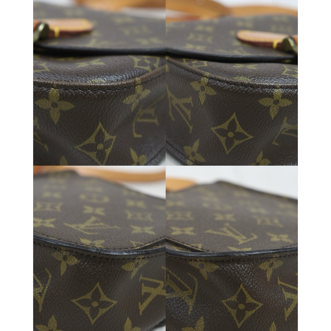Include Entrupy Certificate of Authenticity｜Good ( Rank AB)｜ Louis Vuitton Monogram Pork skin Saint Cloud PM Shoulder Bag ｜26072104