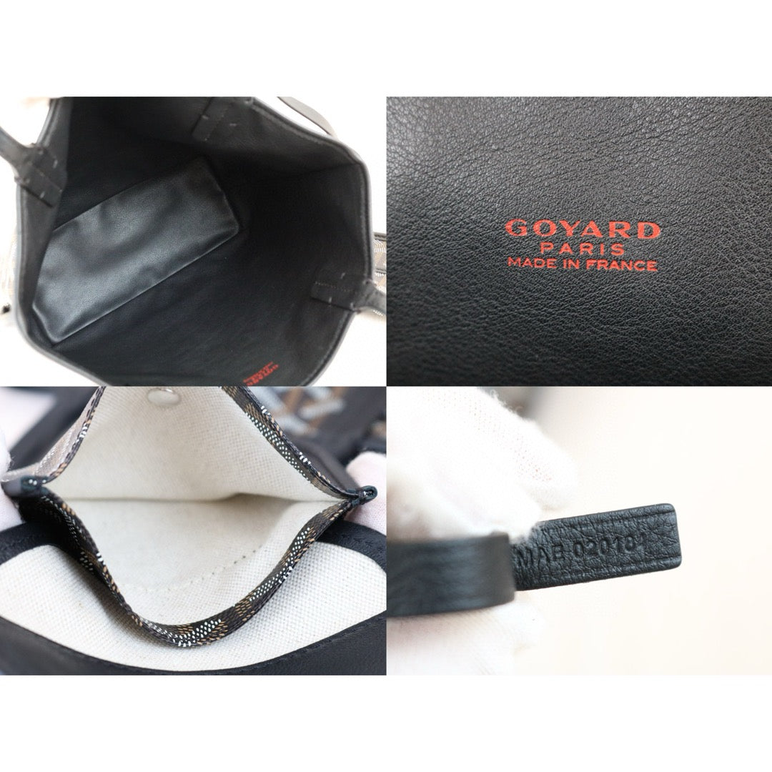 Very Good ( Rank A) ｜ Goyard Anyone Mini Tote Bag Black｜B24121307