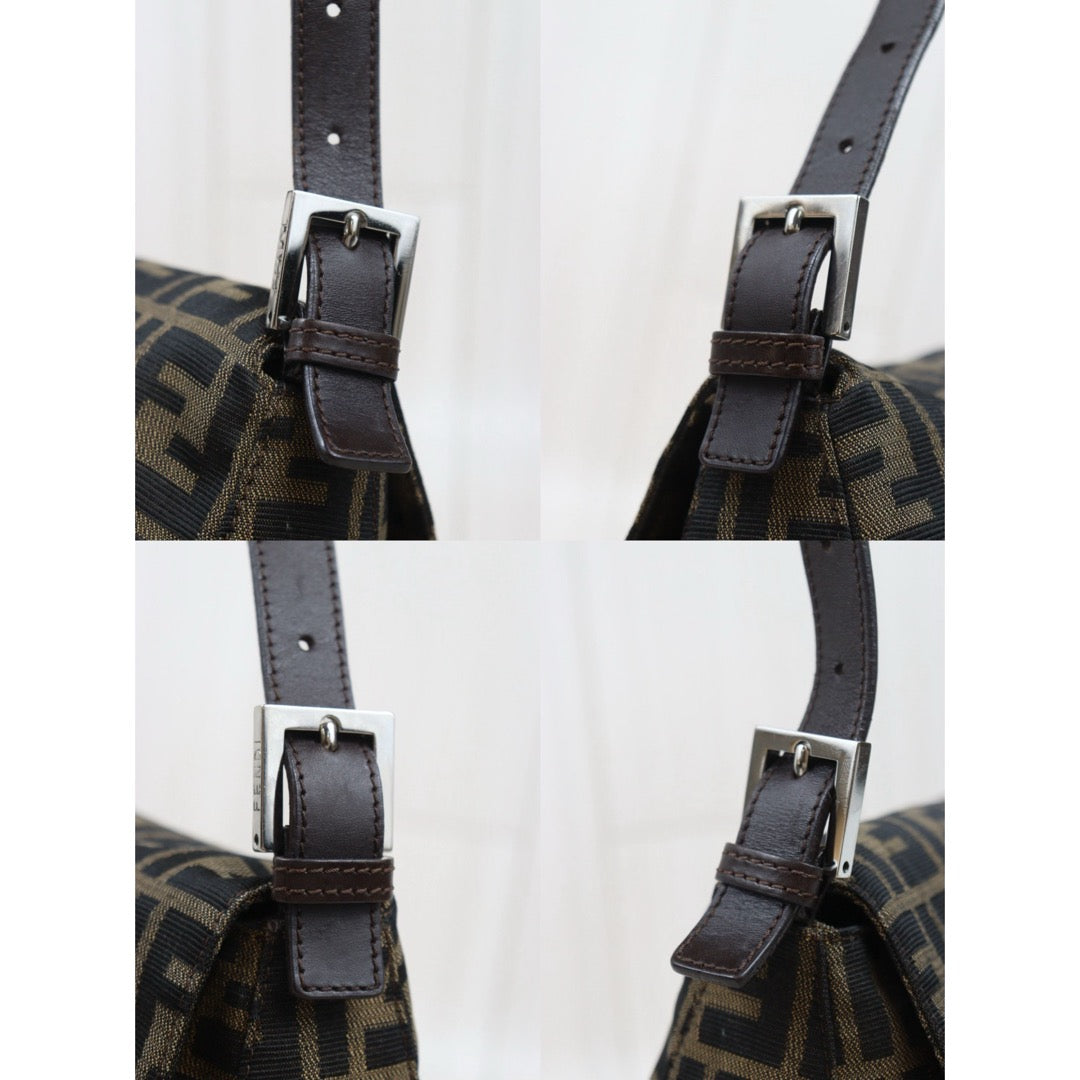 Good ( Rank AB)｜ FENDI Zucca Mamma Baguette Shoulder Bag｜25082206