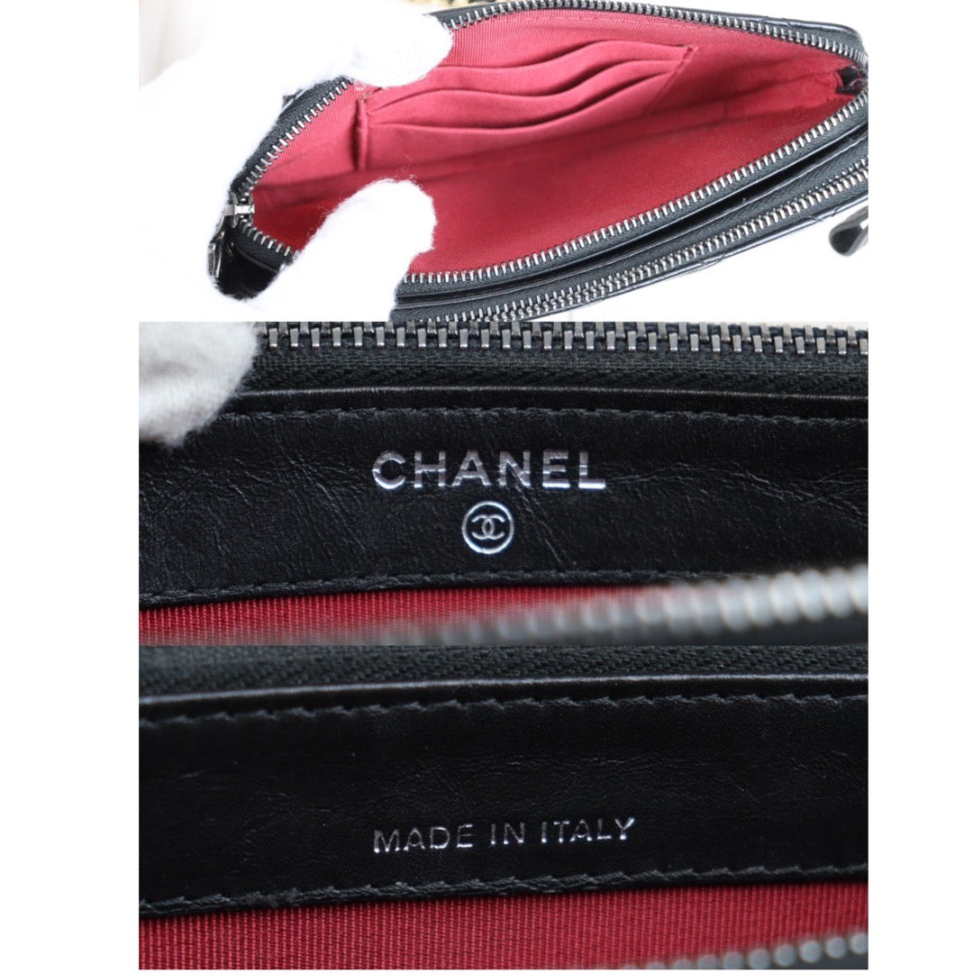 Rank A｜Chanel Mini Gabrielle Aged Calfskin Shoulder Bag Black Made in 2018-2019 Year｜23112716