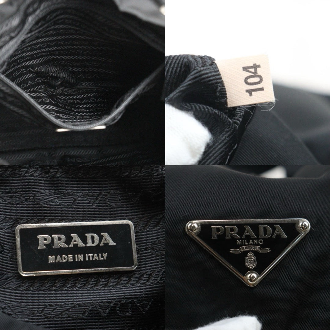 Good ( Rank AB)｜Prada Nylon Backpack Small  Black｜25072303