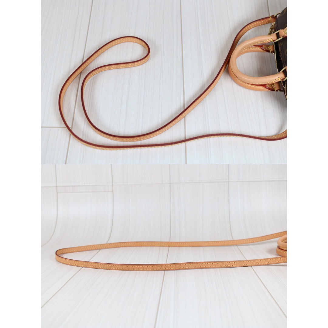 Rank A ｜LV Monogram Nano Speedy  Shoulder Bag｜S24050703