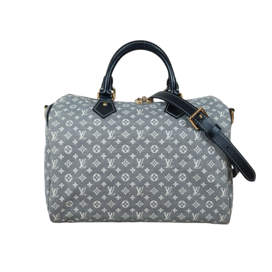 Very Good ( Rank A)｜ LV Denim Monogram Speedy 30 Hand Bag Shoulder Bag｜S24100703