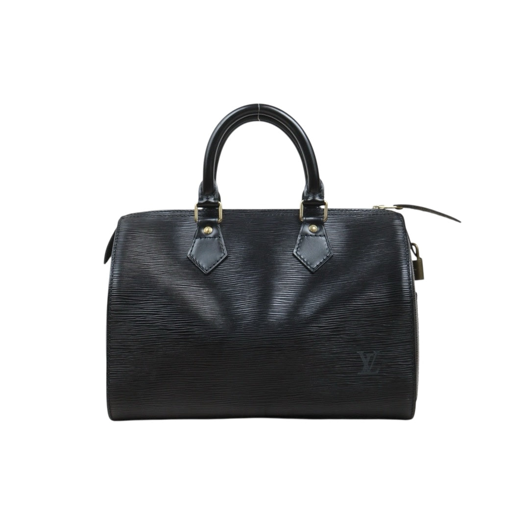 Very Good ( Rank A)｜ LV Epi Speedy 25 Hand Bag Black｜26011420