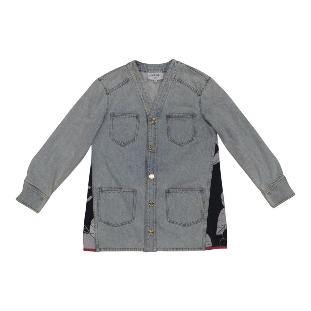 Very Good ( Rank A) ｜ CHANEL 21 Cruise New Denim Jacket 36 size  ｜W25102105