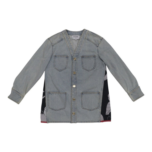 Very Good ( Rank A) ｜ CHANEL 21 Cruise New Denim Jacket 36 size  ｜W25102105