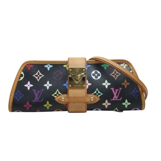 Include Entrupy Certificate of Authenticity｜Good ( Rank AB)｜  Louis Vuitton Monogram  Multicolor Shirley Clutch Hand Bag｜S26080610