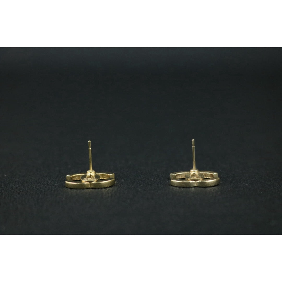 Include Authentic Detective Certificate of Authenticity｜Very Good ( Rank A) ｜CHANEL A13A COCO Mark Rhinestone Earrings Made In 2013 Year｜S26062501
