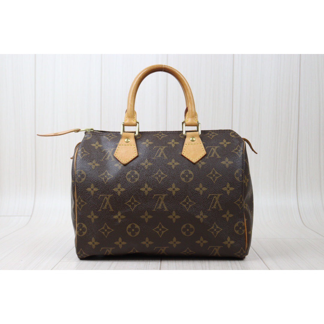 Rank AB｜ LV Monogram Speedy 25 Hand Bag ｜24050913
