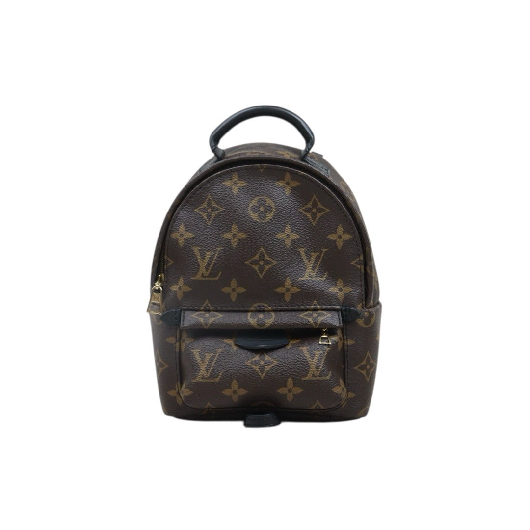 Very Good ( Rank A) ｜  LV Monogram Coated Canvas Mini Palm Springs Backpack｜S25071007
