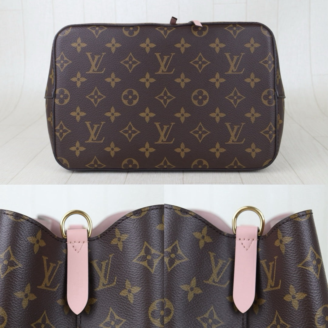 Include Entrupy Certificate of Authenticity｜Very Good ( Rank A)｜ Louis Vuitton Monogram Neo Noe Shoulder Bag Pink IC Chips Model｜S26051303