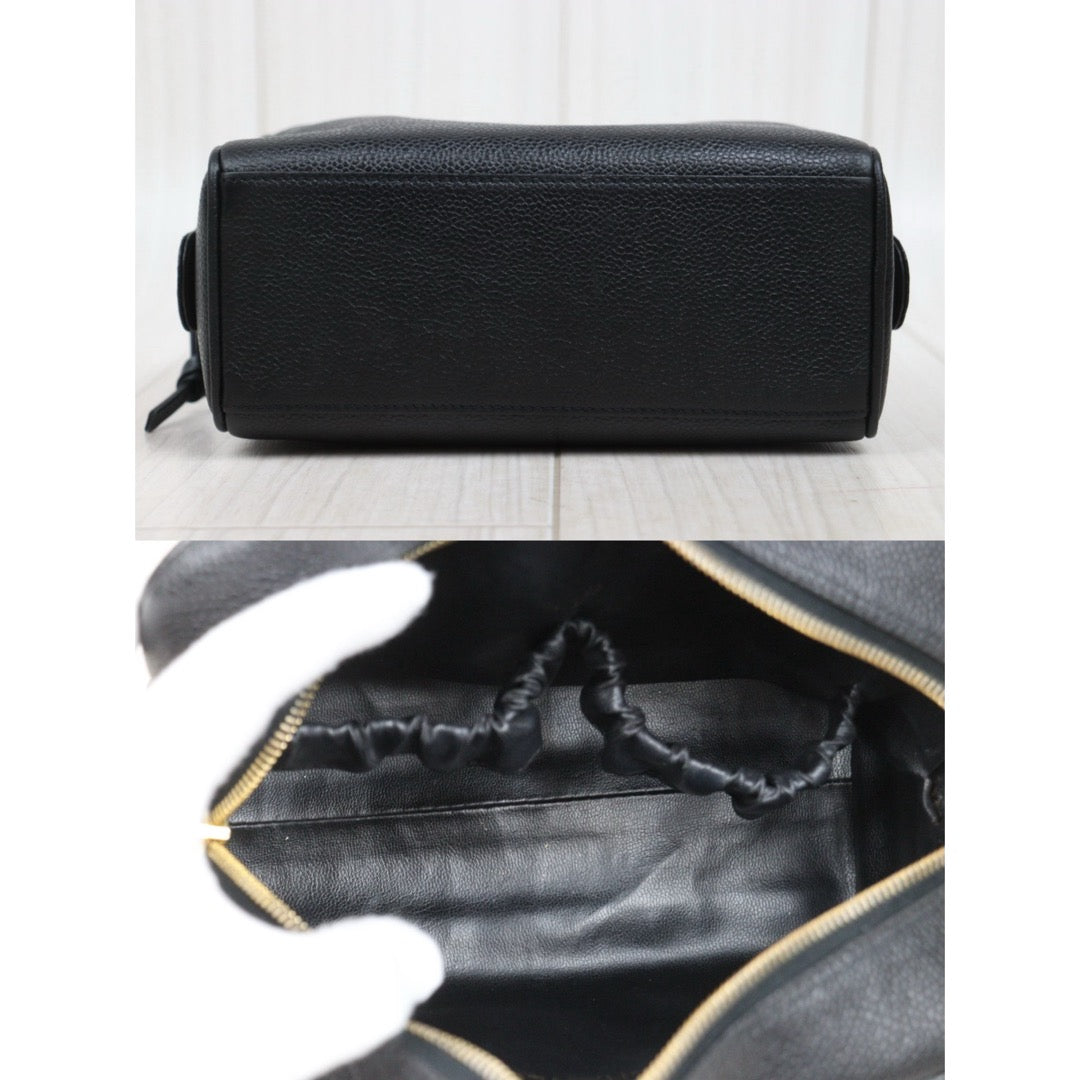 Very Good ( Rank A)｜ CHANEL Caviar Skin Vanity Handbag  Made In 1996～1997Year ｜25120607