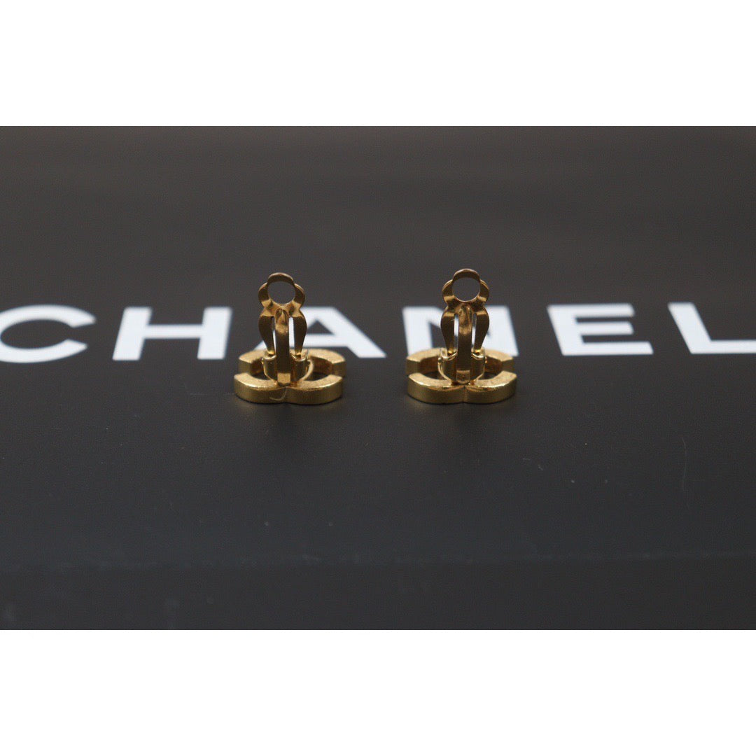 Rank A ｜CHANEL COCO Earrings 18k Gold Plated ｜24053021