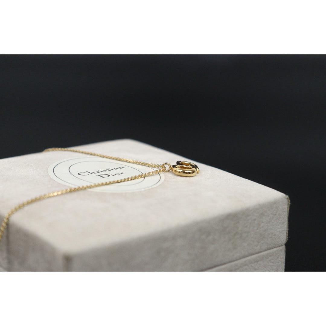 Very Good ( Rank A)｜ Dior CD  Necklace Earring Set ｜25062608