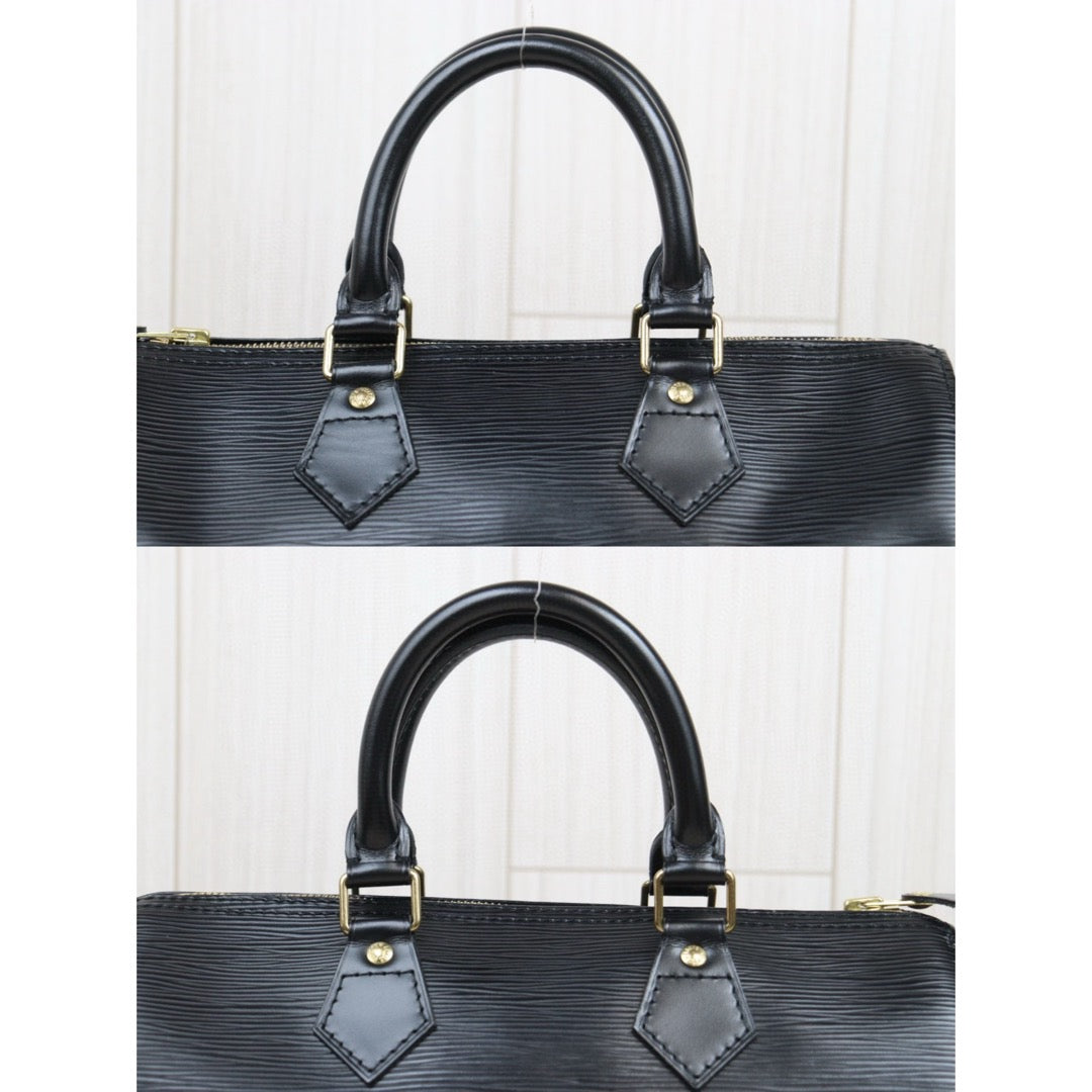 Very Good ( Rank A)｜ LV Epi Speedy 25 Hand Bag Black｜25050226