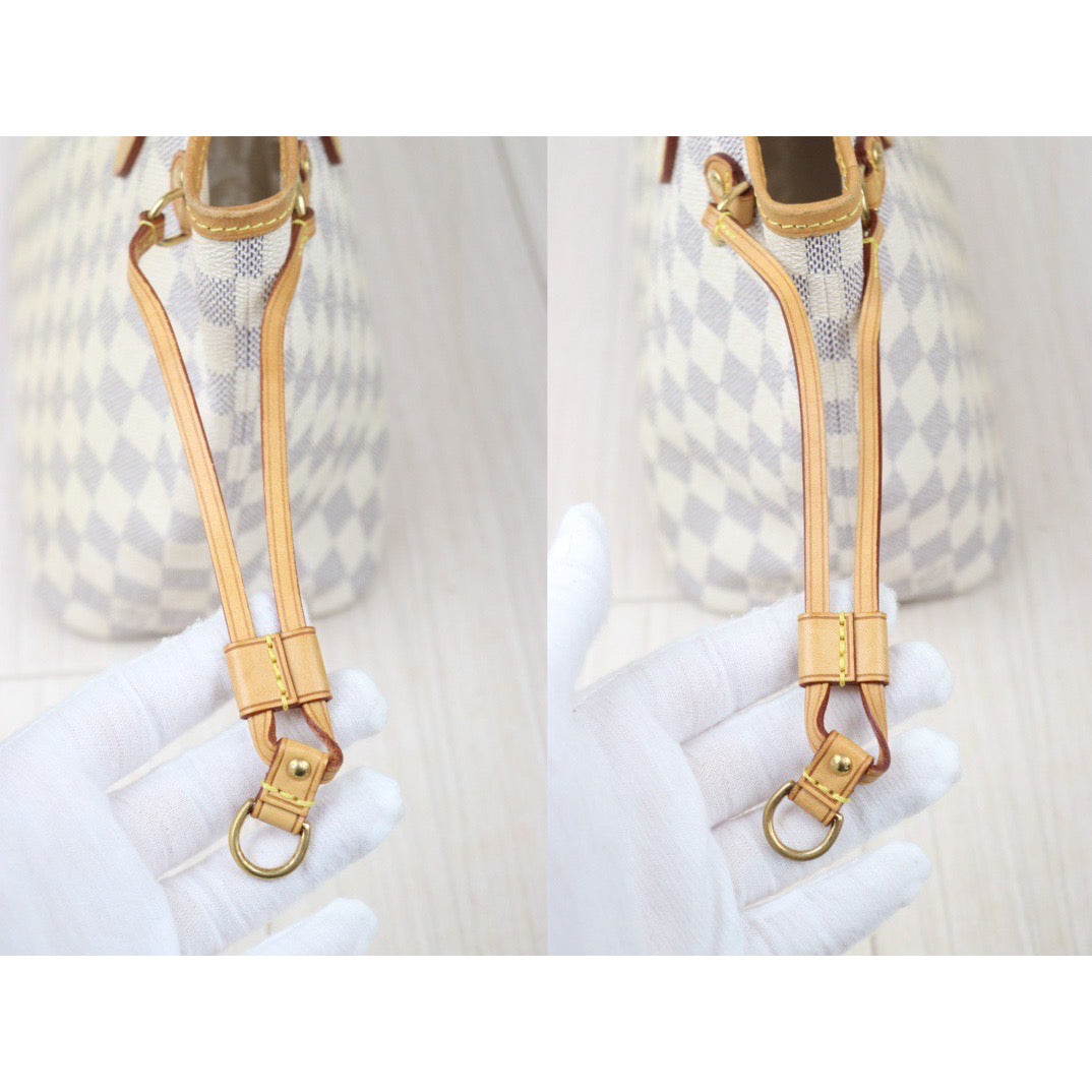Rank AB ｜LV Damier Azur nevefull PM Shoulder Bag  With Pouch｜P24071107