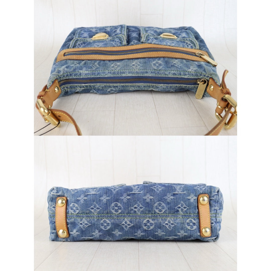 Include Entrupy Certificate of Authenticity｜Good ( Rank AB)｜Louis Vuitton Monogram Denim Baggy PM  ShoulderBag｜Z26092907