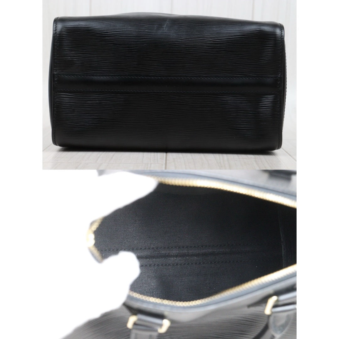 Good ( Rank AB)｜ LV Epi Speedy 25 Hand Bag Black｜25111205