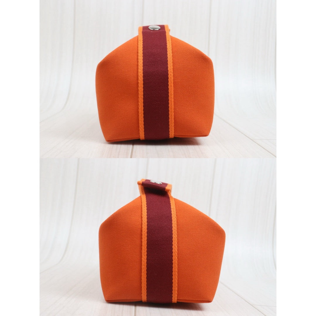 Include Entrupy Certificate of Authenticity｜Very Good ( Rank A)｜ HERMES Bride-a-Brac PM Handbag Orange Feu｜26100604