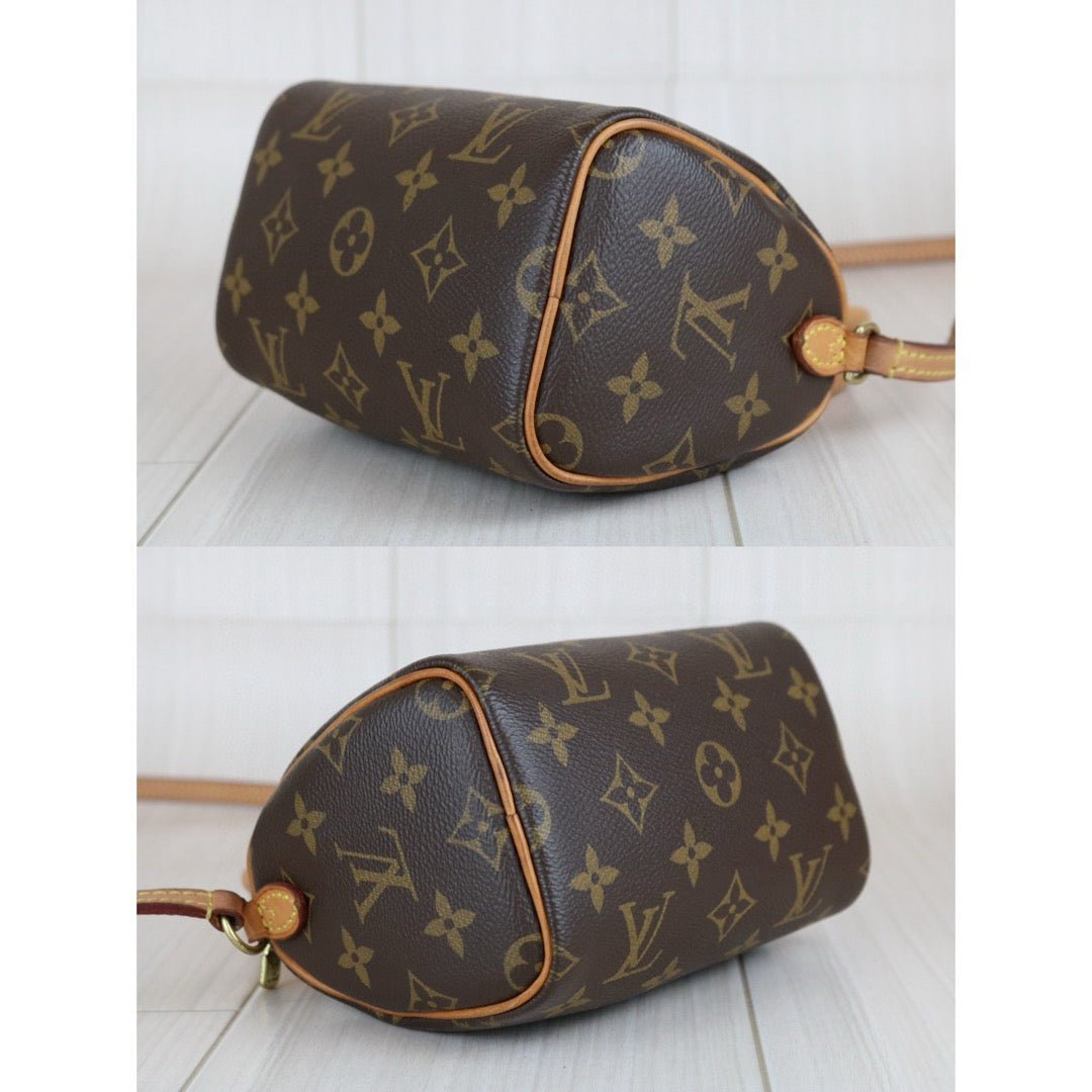 Good ( Rank AB)｜LV Monogram Nano Speedy  Shoulder Bag｜S24112202