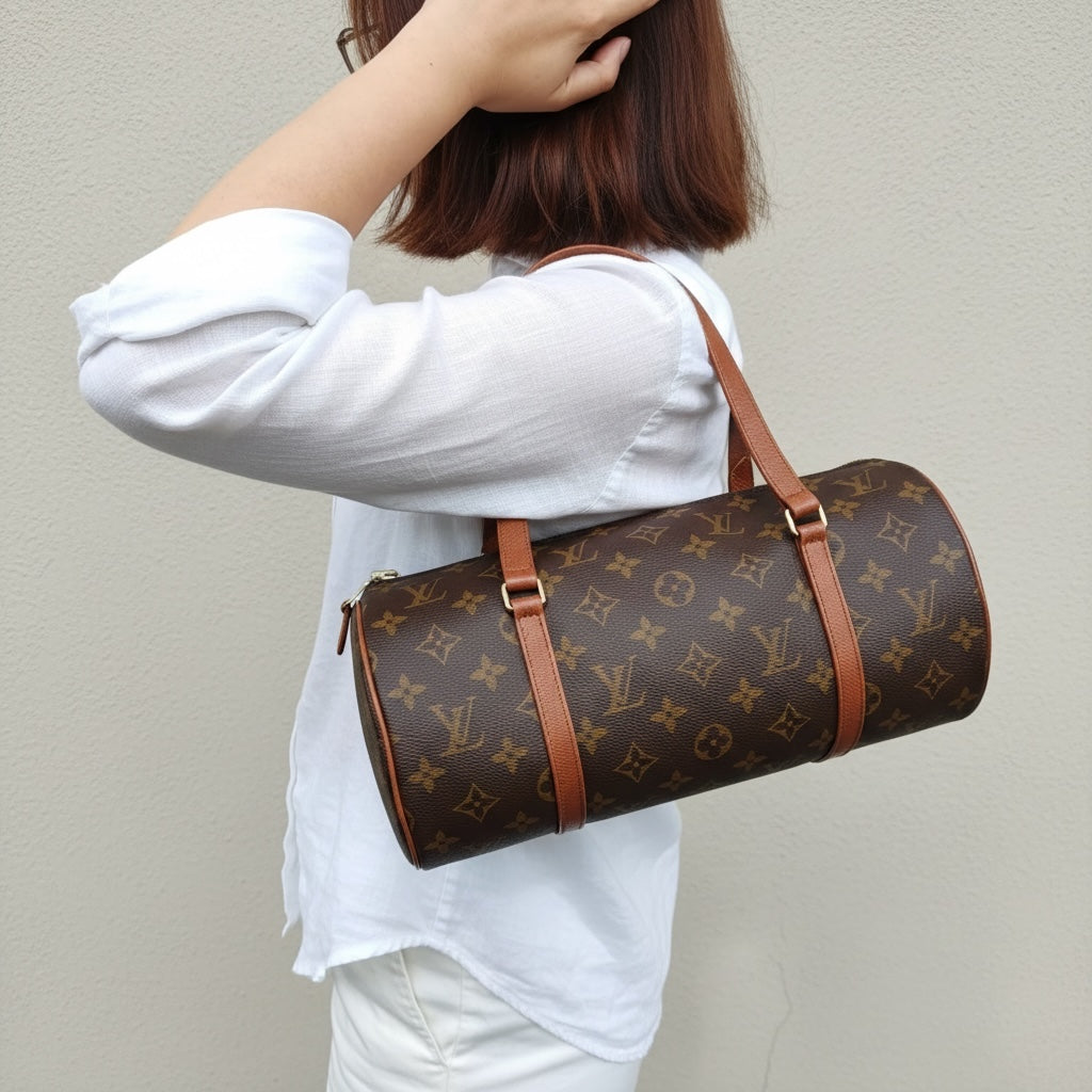 Include Entrupy Certificate of Authenticity｜Very Good ( Rank A)｜ Louis Vuitton Monogram Papillon 30 Handbag ｜26061202