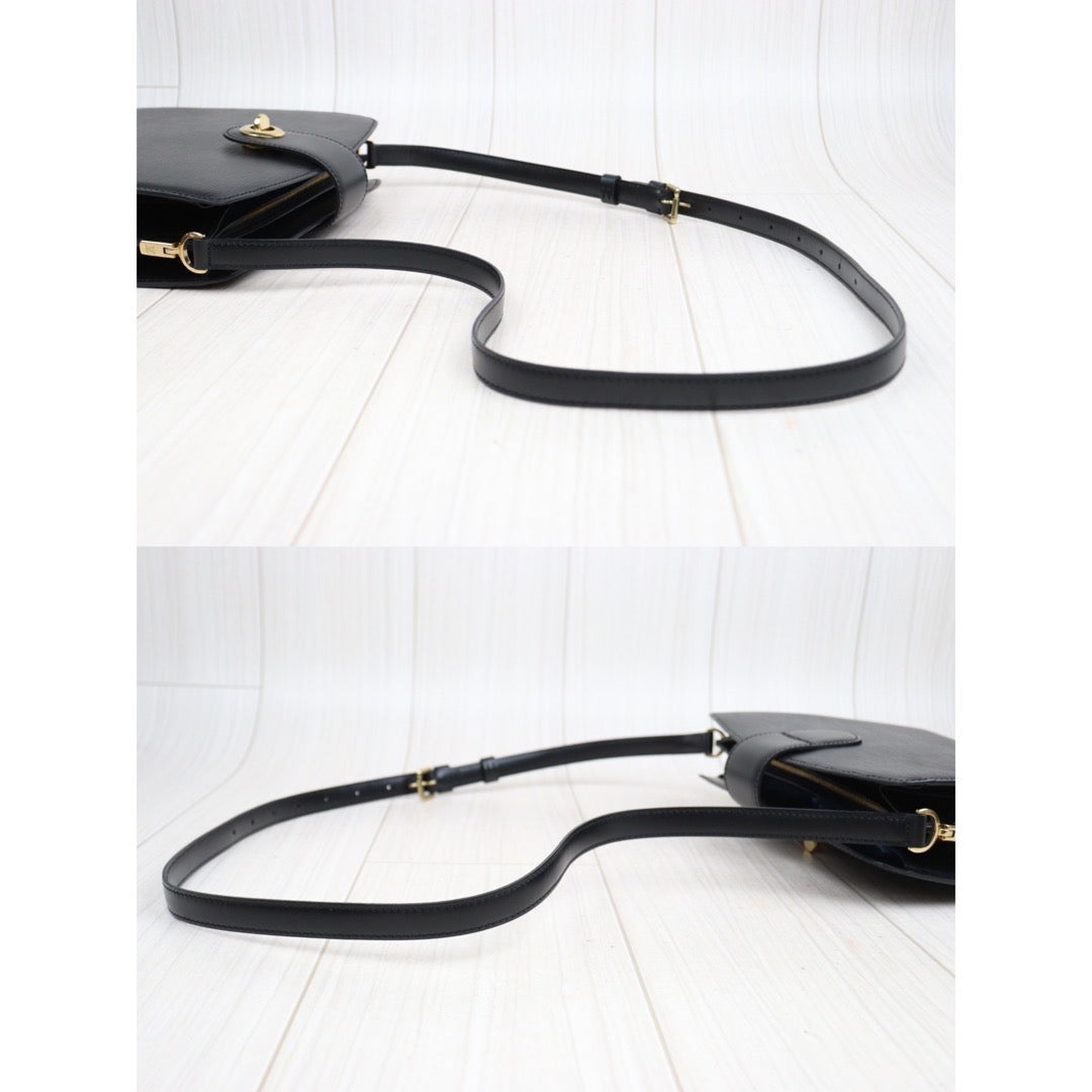 Rank A｜ LV Epi Shoulder Bag Black｜23111613