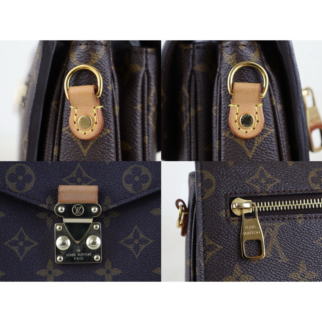 Include Entrupy Certificate of Authenticity｜Good ( Rank AB)｜Louis Vuitton Monogram Pichette Metis ShoulderBag ｜S26030829
