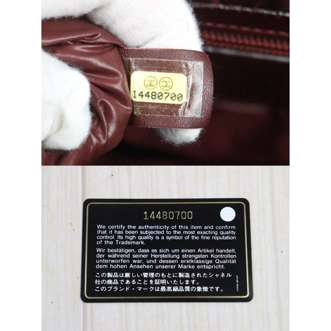 Good ( Rank AB)｜ CHANEL COCOON Down Tote Hand Bag  Black Made in 2010-2011Year ｜25102106