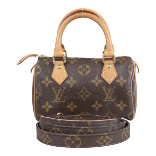 Rank A ｜ LV Monogram Mini Speedy Hand Bag Shoulder Bag｜23102801
